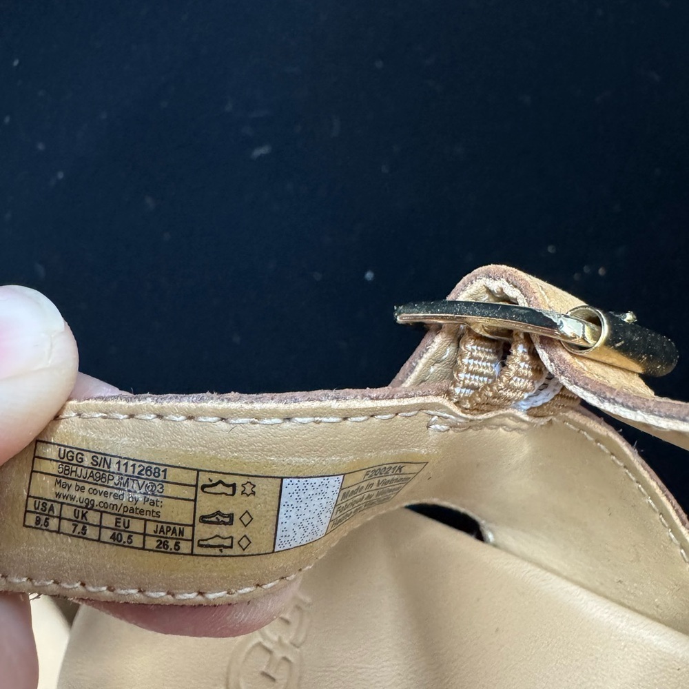 UGG Cloverdale Espadrille Wedge Sandal - Picture 6 of 7
